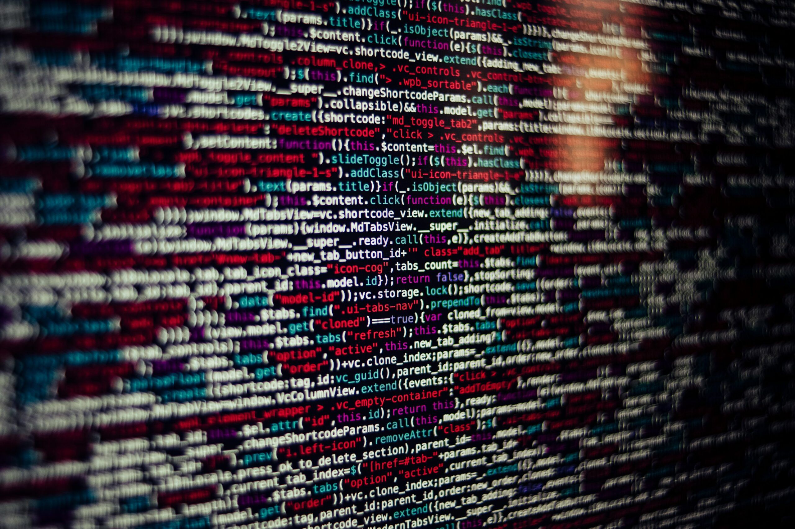 Webdesign Leipzig zeigt einen Code