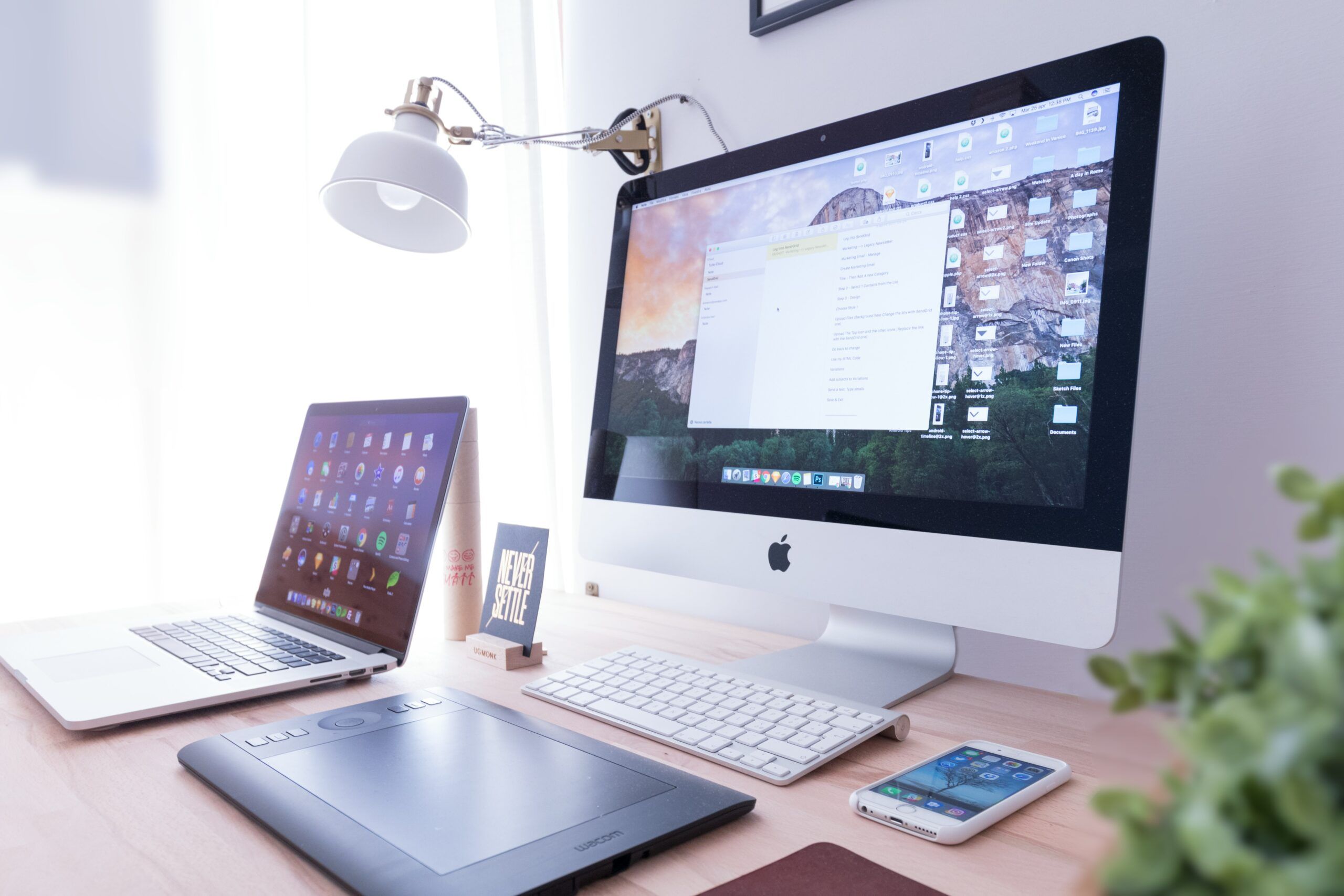 Arbeitsplatz der Webdesigner Leipzig